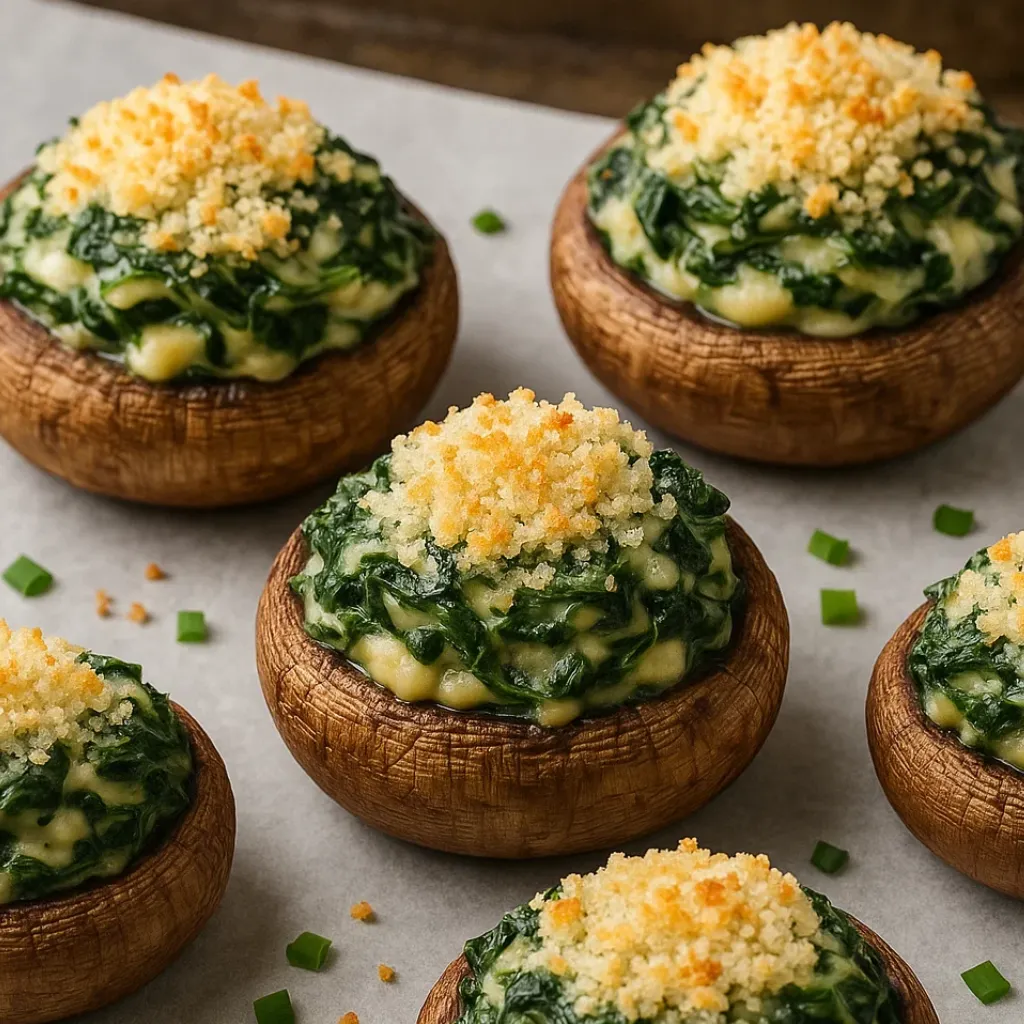 Stuffed mushrooms