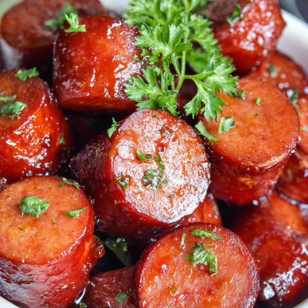 Slow Cooker Kielbasa Bites